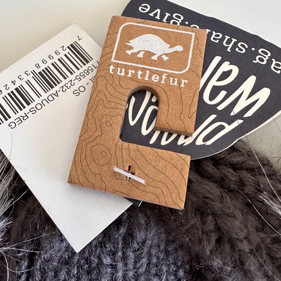 NEW Turtlefur Winter Hat with Ears Pom Poms - Picture 6 of 6